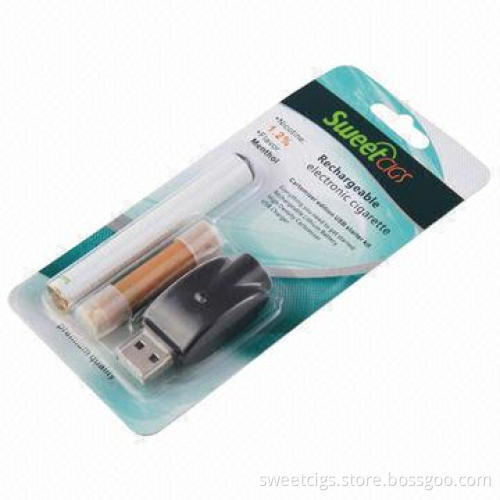 190mAh Rechargeable Battery E-cigarette Starter Kit